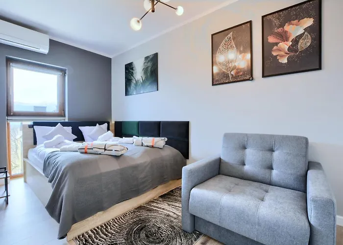 Areka A16 - Klimatyzacja, Basen, Sauny, Jacuzzi, Silownia Apartman